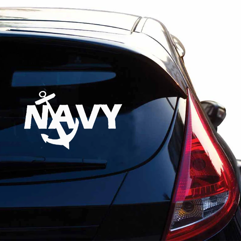 

US Navy Anchor Beret Special Forces Ranger Car Sticker for Motorcycles SUV Car decor Waterproof Reflective Vinyl Decal 10 Colors