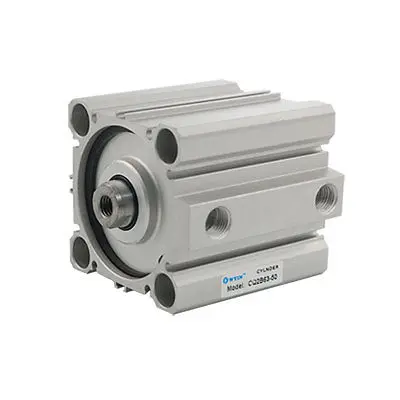 

Pneumatic Single Rod 2 31/64" Bore 2" Stroke Cylinder New