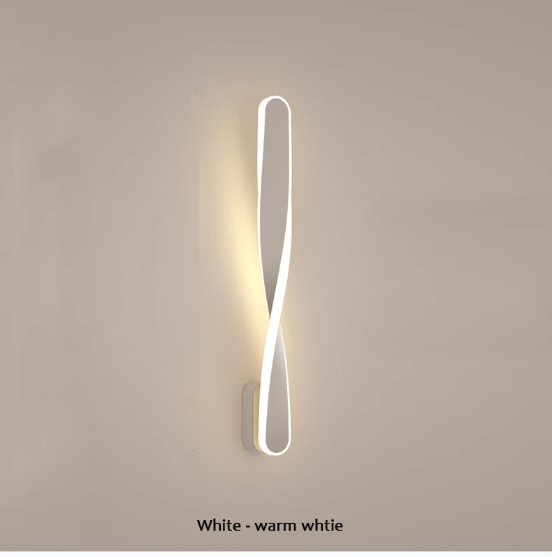 LED wall lamps Nordic bedroom living room wall light Indoor Decoration Lighting Corridor Aluminum Wall Sconce AC90-260V