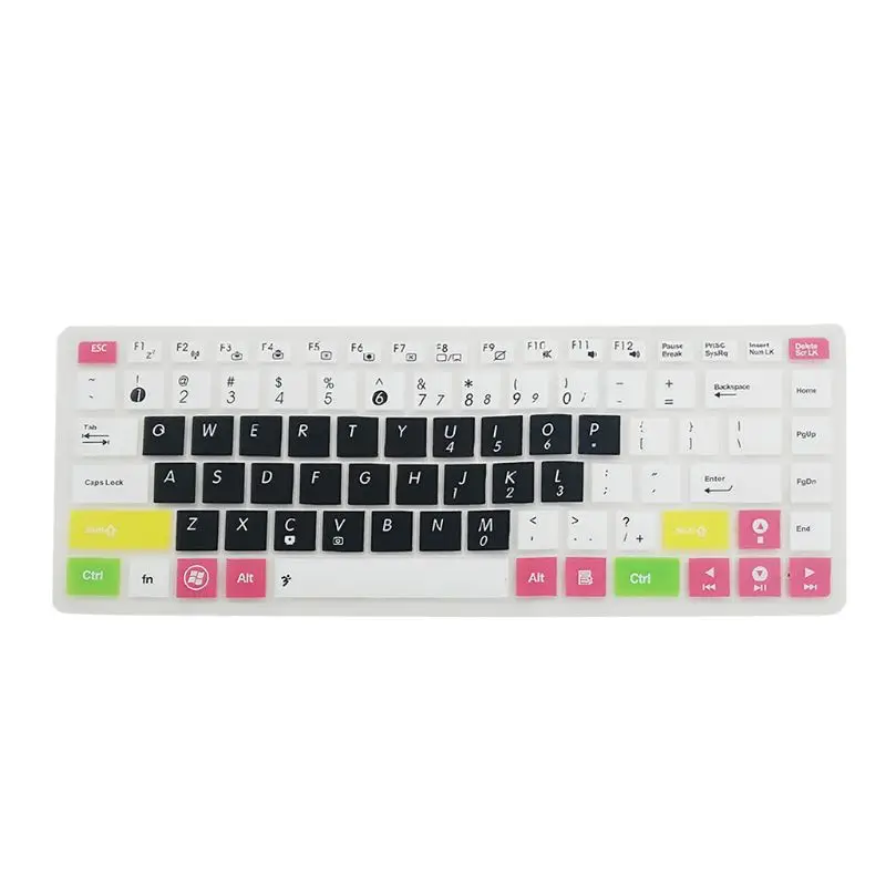 Keyboard Cover Keypad Film Skin Protector Notebook Silicone Protection for Asus K50 Laptop Accessory-2
