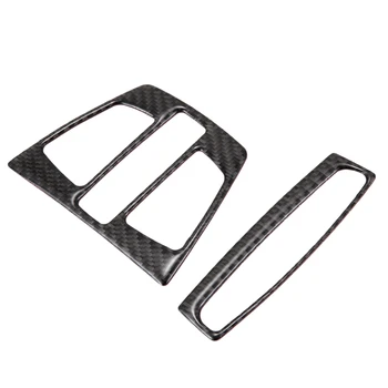 

for F20 F30 F34 F32 X5 F15 X6 F16 X1 F48 Carbon Fiber Interior Trim Car Reading Light Frame Stickers