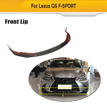 

Carbon Fiber Car Front Bumper Lip Spoiler Splitters For Lexus GS F-SPORT 2016 - 2019 Front Lip Splitters