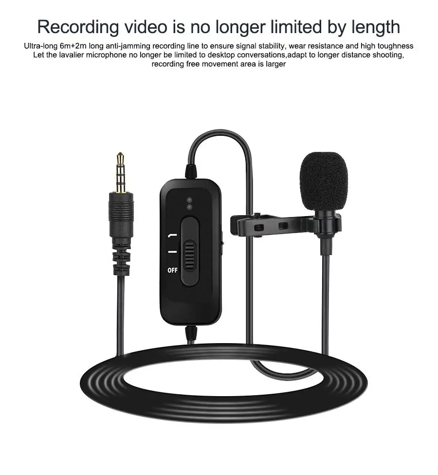 Петличный микрофон KM-D2 конденсаторный микрофон видео микрофон рекордер для iPhone смартфон Canon Nikon DSLR зум видеокамера