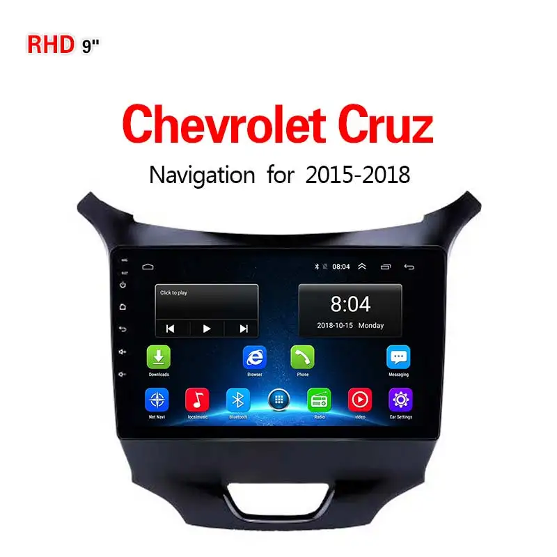 Lionet gps-навигация для автомобиля Chevrolet Cruz- 9 дюймов RC1016X - Размер экрана, дюймов: 4G1G16G