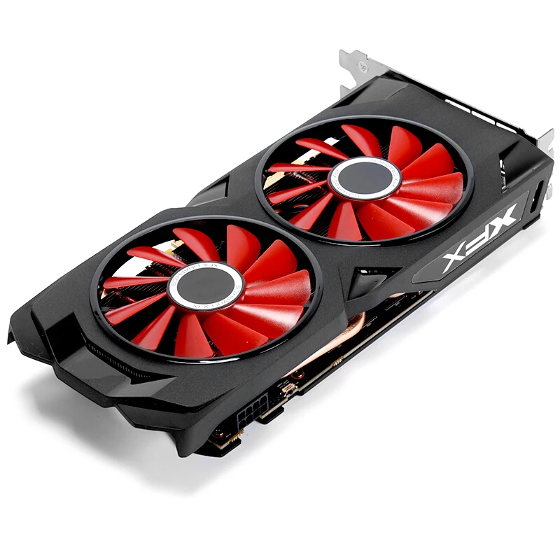 Б/у игровые видеокарты XFX RX 570 4GB 256bit GDDR5 для настольных ПК Видеокарта не майнит