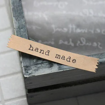 

Handmade Stickers, Kraft Stickers for Hand-Made Products 600pcs/Lot