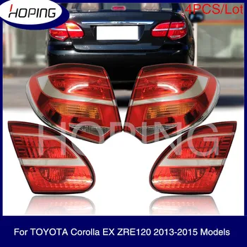 

Hoping 4PCS Rear Bumper Tail Light Taillight For COROLLA EX ZRE120 2013 2014 2015 Rear Tail Lamp Brake Stop Lamp