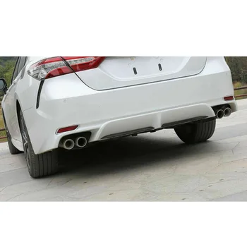 

Reflector Fog Light Trim Cover For Toyota Camry 2018 2019 Car ABS Adhesive tape Chrome Rear Bumper