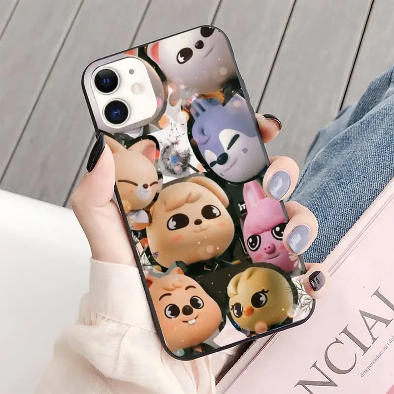 Skzoo Stray Kids Skz Phone Case for iphone 13 11 12 13 mini pro XS MAX 8 7 6 6S Plus X 5S SE 2020 XR cover best cases for iphone 13 pro max