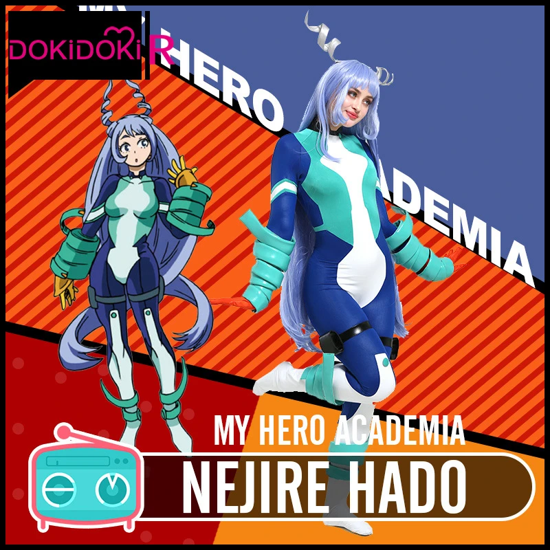 DokiDoki-R аниме косплей Boku No Hero Academy/My Academy Косплей Nejire Hado костюм женский на Хэллоуин |