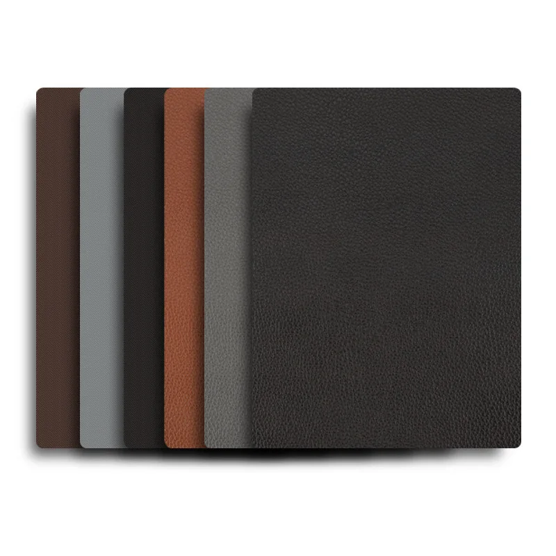 

20x28cm Litchi Faux Synthetic Leather Patches self-adhesive sticker for car seat bag sofa shoe bed fix leather patches