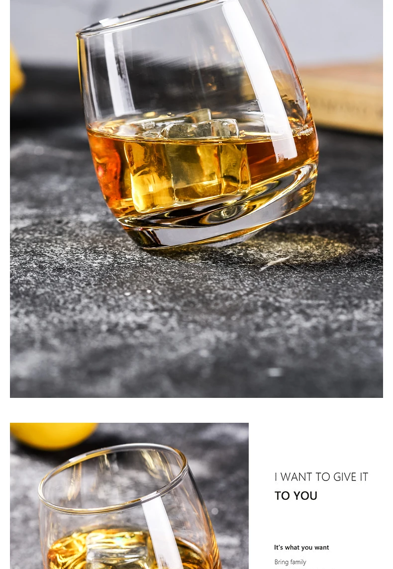Творческий стакан Gyrate вина Стекло es виски стекло ROCK для бар офис домашнего хозяйства пиво Джек Виски с украшением в виде кристаллов чашки оптом