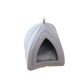 

Triangle Lattice Kennel Dual-use Closed Breathable Warm Non-slip Cat Pet Nest