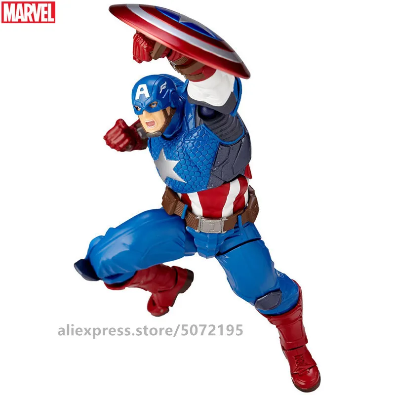 

Hasbro Avengers Comic version Captain America Marvel Action Figure Avengers Multiple joints can rotate