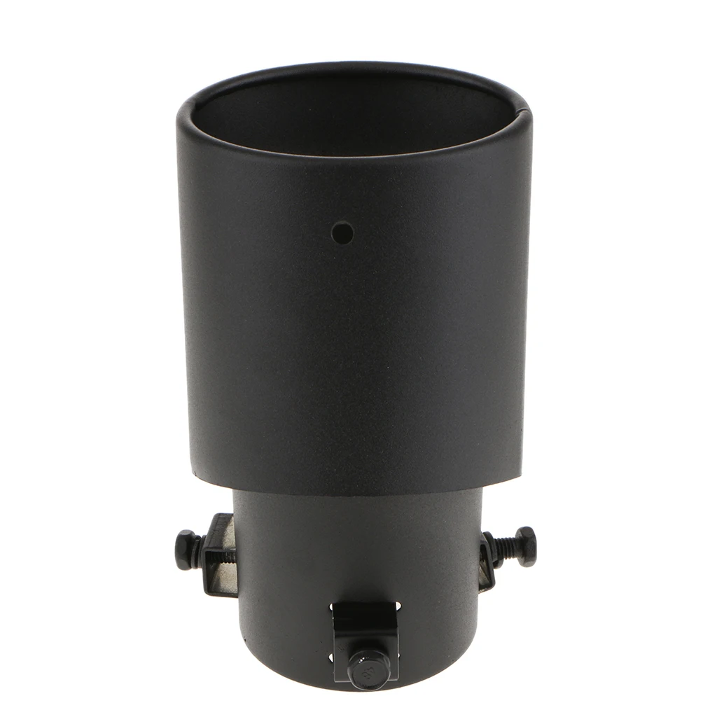 62mm Straight Stainless Steel Exhaust Tail Rear Muffler Tip Pipe Replacement