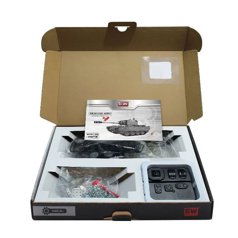 Rc игрушечный танк автомобили с дистанционным управлением Модель шасси сборный