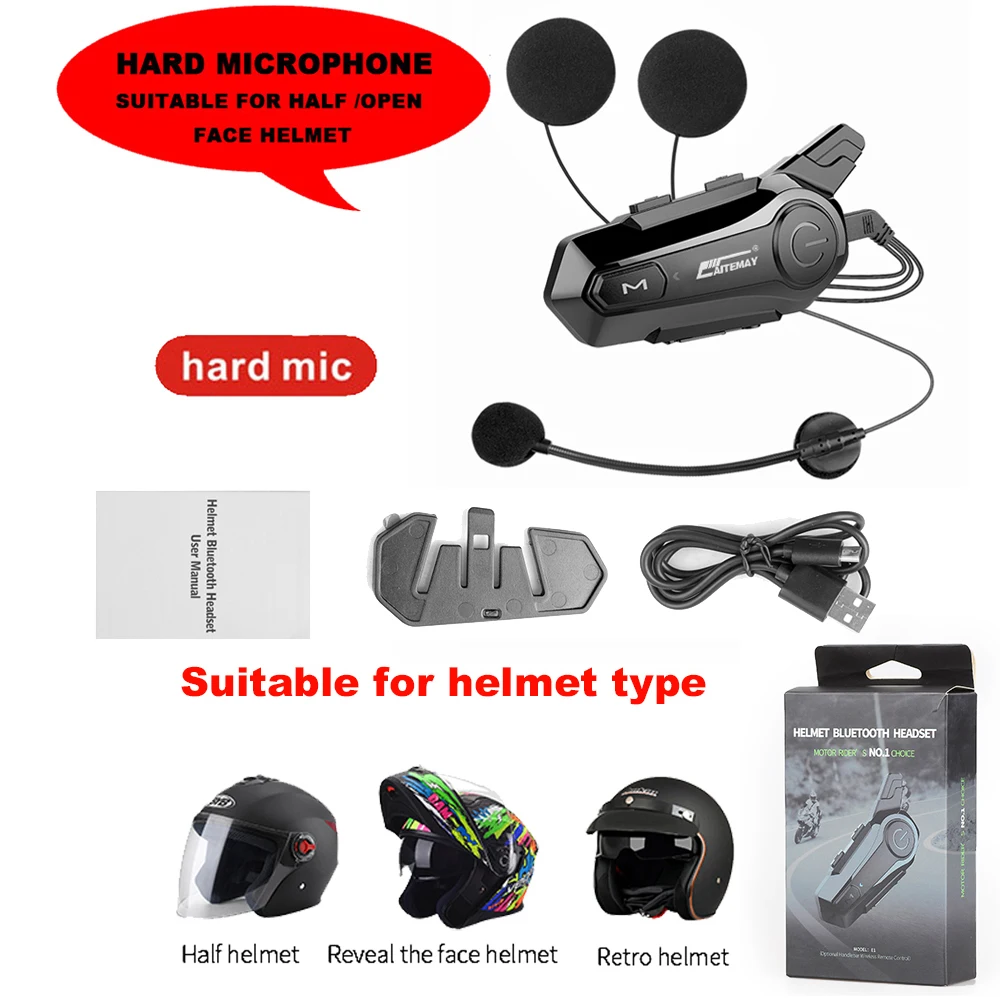 1 x Hard Mic set