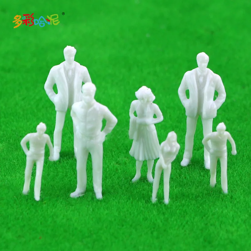 Белый материал DIY сцена песок стол архитектура модель Фигурка ручной работы модель злодей фигурка модель