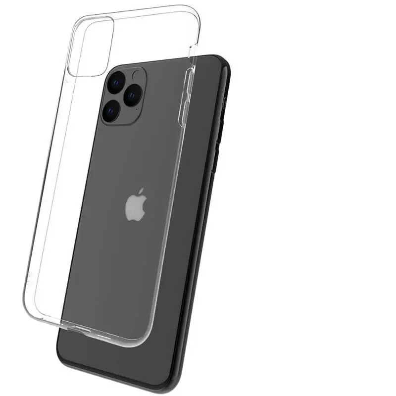 Ультратонкие прозрачные силиконовые чехлы для iPhone 11 Pro Max X XR XS 8 7 6 6s Plus мягкие