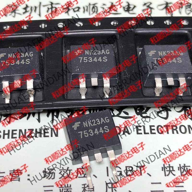 10 шт./лот, 75344S HUF75344S3S TO-263 55V 75A