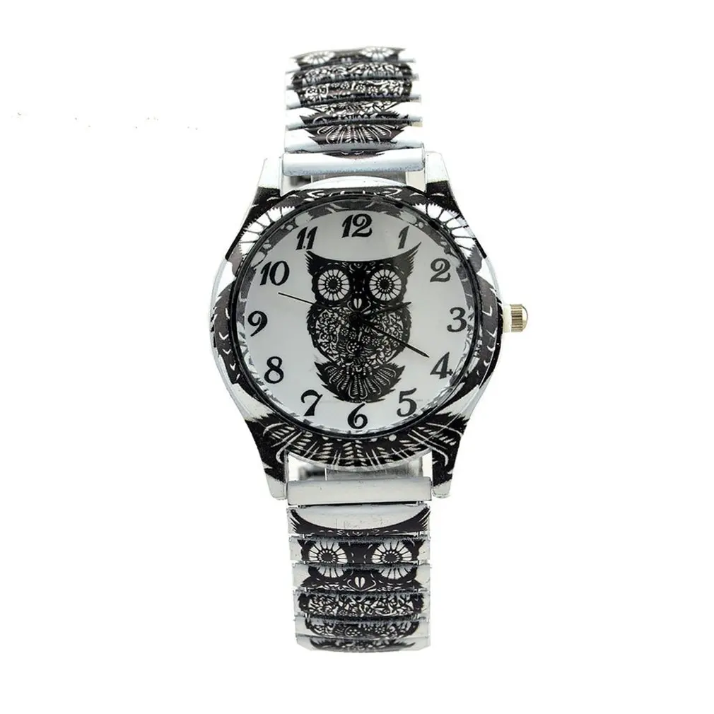 

Owl Female Quartz Wristwatches Women Sports Clocks Luxury Girl Eagle Pink Silver Stainless Steel Strap for Dropshipping