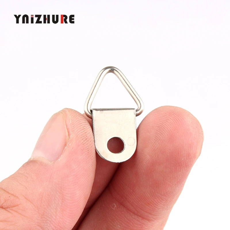 

20pcs 24 * 14mm Hole Semicircle Silver Hook Small Decorative Hardware Home improvement Iron Hook Down