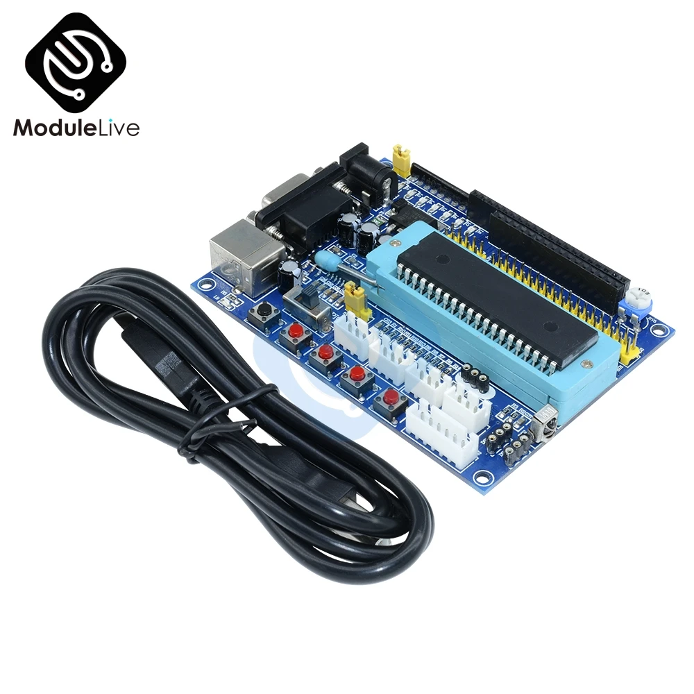 PIC16F877A DC 12 В PIC минимальная система макетная плата эмулятор JTAG ICSP программа микроконтроллер модуль электронные инструменты