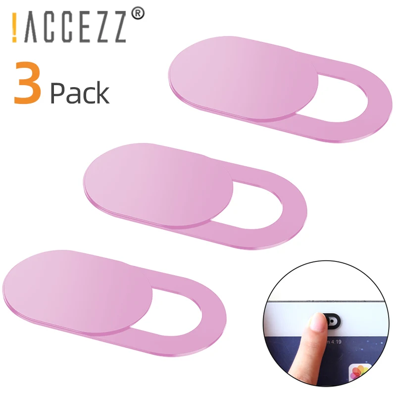 !ACCEZZ Webcam Cover Laptop Camera Cover Shutter Magnet Plastic Slider Micro Lens For Phone iPad Macbook Tablet Privacy Sticker