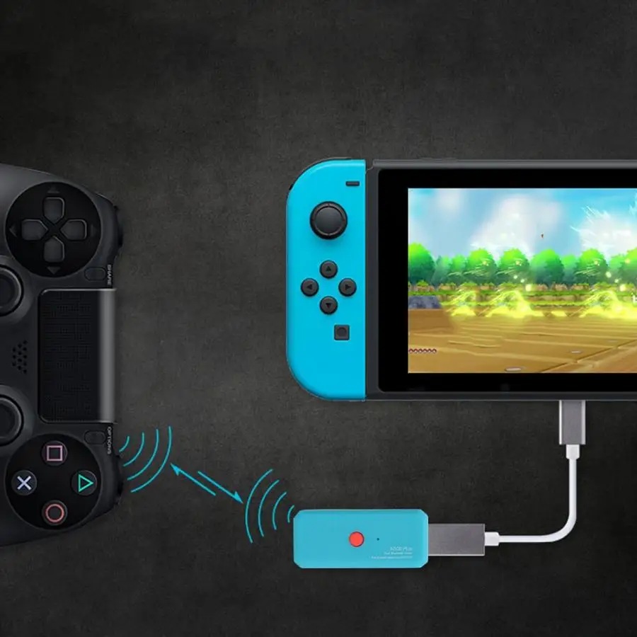 N100PLUS NS Портативный USB беспроводной адаптер Ручка конвертер для PS4 переключатель USB беспроводной адаптер
