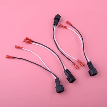 

4pcs 2 Pin Speaker Stereo Radio Connector Harness Wires Adapter 72-5600 fit for Ford Linclon Mercury
