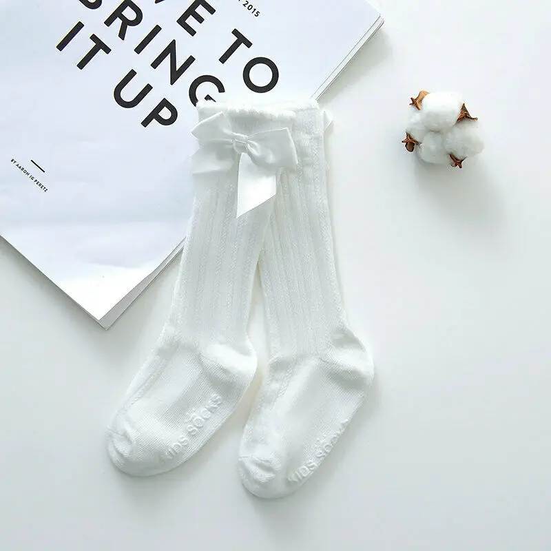 Dropshipping-Kids-Toddlers-Girls-Big-Bow-Knee-High-Long-Soft-Cotton-Lace-Baby-Socks-0-4Y(1)