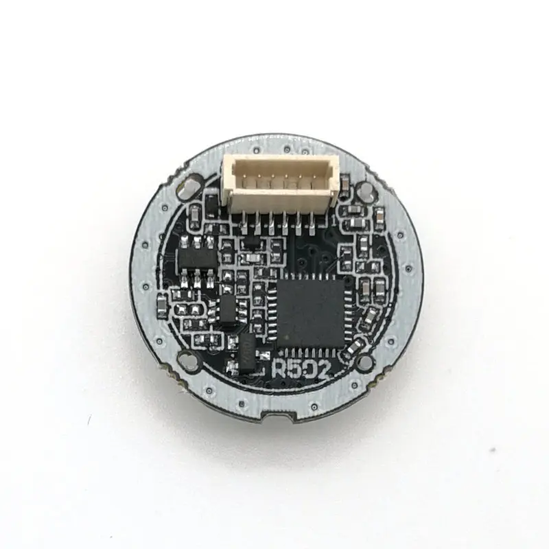 R502-A Новое круглое кольцо светодиодный небольшой тонкий UART DC3.3V дактилоскопический модуль контроля доступа Arduino