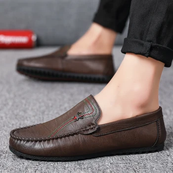 

Brand Men Sneakers New Fashion Men Casual Shoes High Quality Adult Moccasins Men Driving Shoes Male Footwear Driving Shoes