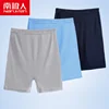 NANJIREN Underwear Panties Men Solid Organic Natural Cotton Model Boxers For Father Ventilate Plus Size Boxers 3Pcslot 4