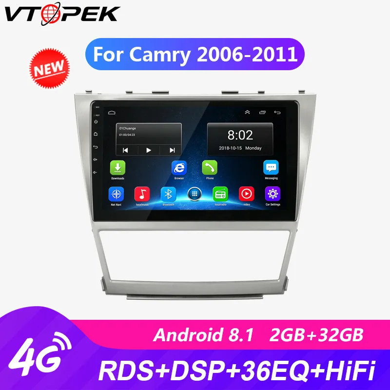 

For Toyota Camry 2006 2007 2008 2009 2010 2011 Car Radio Multimedia Video Player Navigation GPS Android 4G Wifi autoradio