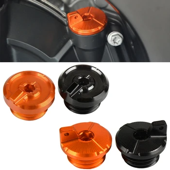 

For KTM 690 DUKE III 2012 690DUKE IIII 2012-2014 2013 DUKE 690 Motorcycle Engine Oil Filter Cover Cap CNC Aluminum Accessories