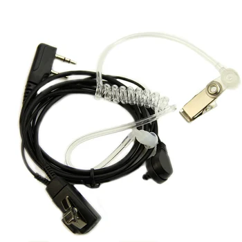 

New High Quality Throat Mic Air Tube Earpiece Headset for Baofeng UV5R BF-888s X6HA