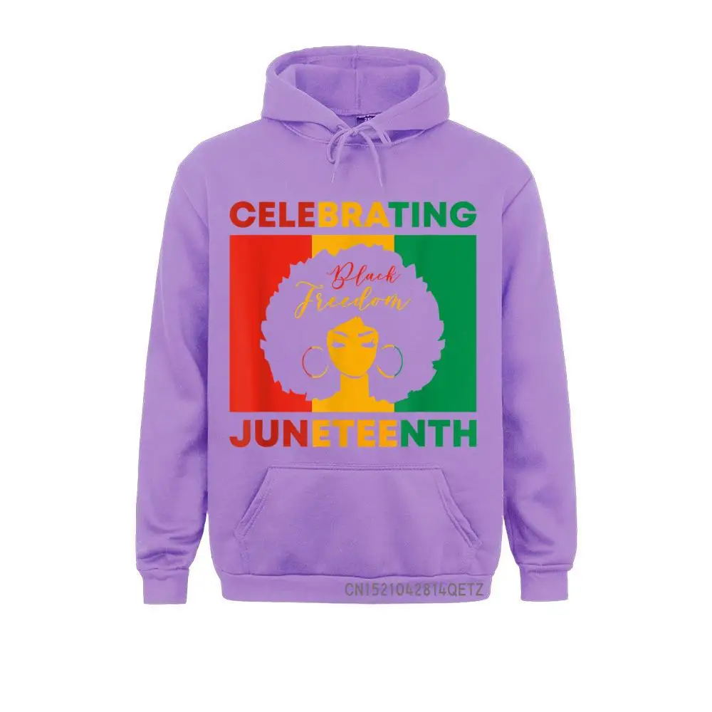 Celebrating Juneteenth Black Freedom African American Women T-Shirt__B13900 Sweatshirts for Men Long Sleeve Hoodies Discount Summer/Fall Sportswears Hip hop Celebrating Juneteenth Black Freedom African American Women T-Shirt__B13900purple