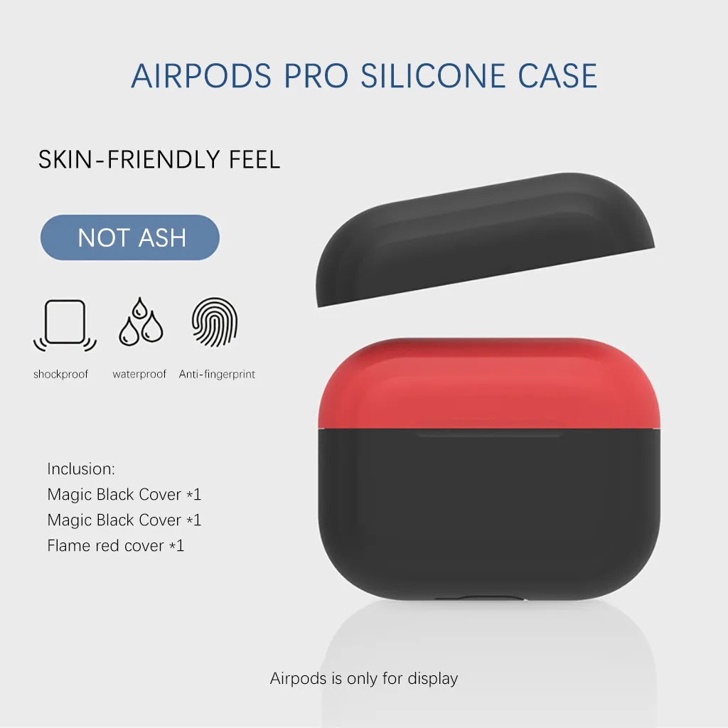 Силиконовый чехол для Airpods Pro, беспроводной чехол с Bluetooth для Apple Airpods Pro, чехол для наушников Air Pods Pro 3, Fundas, 19Nov