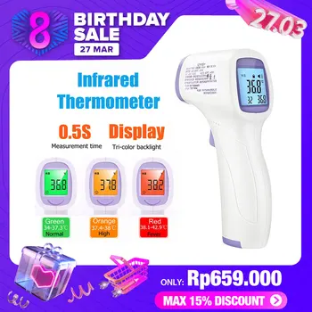 

Baby Forehead Thermometer Digital Temperature Measurement Non-Contact IR Body Fever Infrared Thermometer G-un Baby Kids