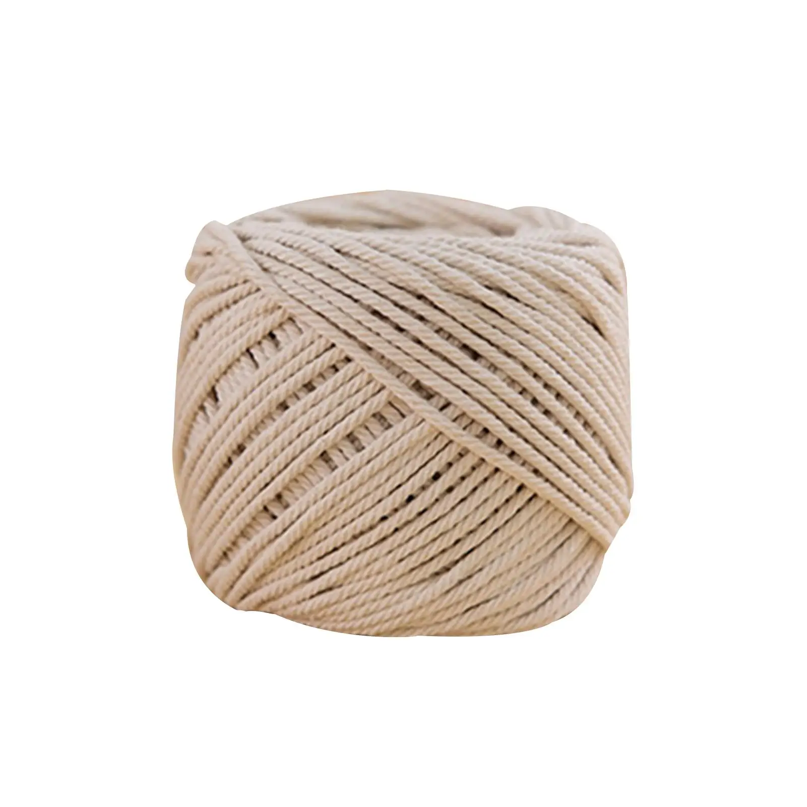 

Natural Soft Cotton Cord Rope Handmade DIY Macrame Artisan String Tying Thread