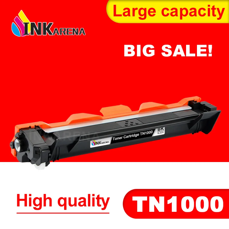 INKARENA совместимый тонер-картридж для Brother TN1000 TN1030 TN1080 TN1060 TN1070 TN1075 HL-1110 TN-1030 TN 1075 1000 |