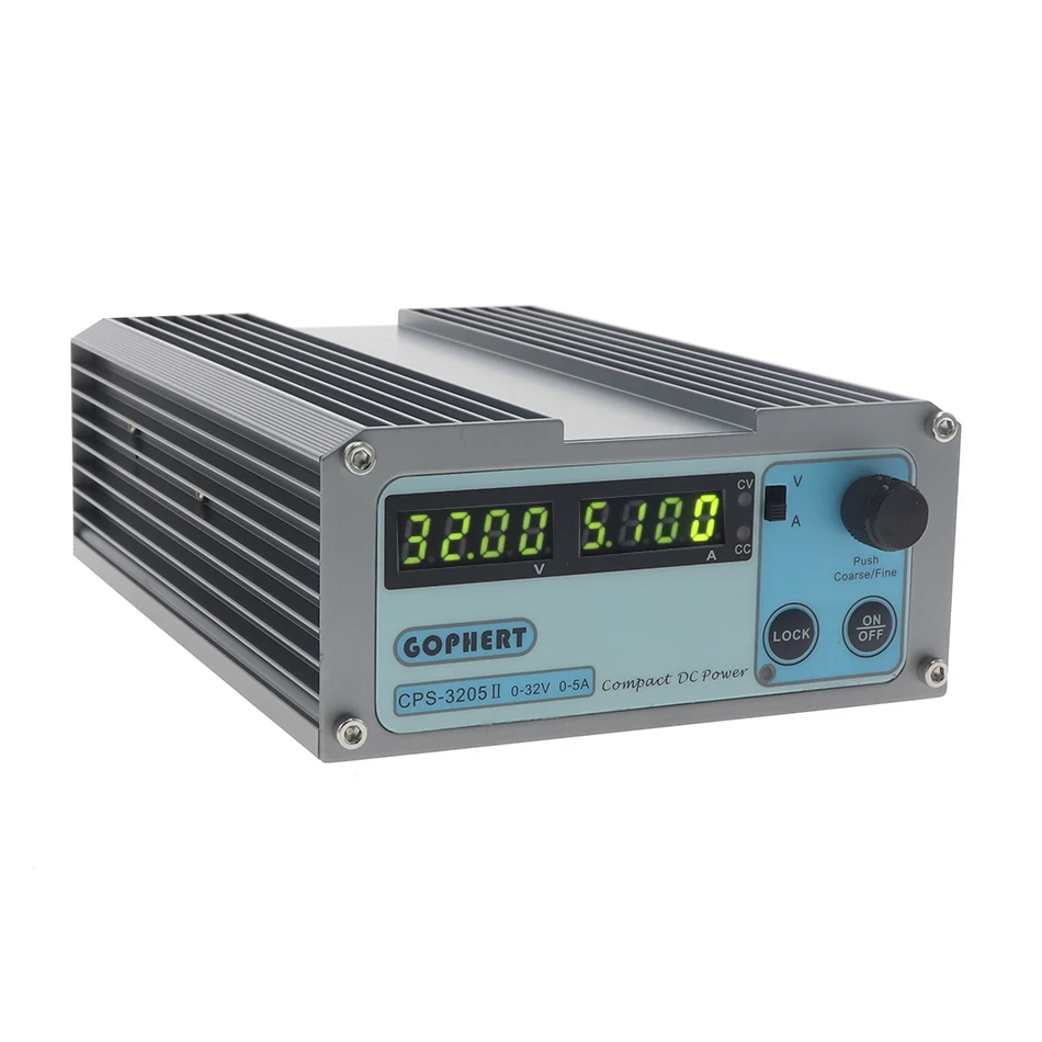 CPS 3205 3205ii импульсный источник питания мини Регулируемый цифровой переключатель DC источник питания OVP/OCP/OTP 0.001A 0,01 V 0-32V 0-5A