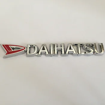 

10pcs ABS Daihatsu car Letter Rear trunk Decals Emblem badge sticker Decal Car styling auto Accessories