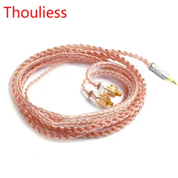 

Thouliess HIFI 1.2m Single crystal Copper MMCX Earphone Replacement Upgrade Cable For SE846 SE535 SE315 SE215 UE900