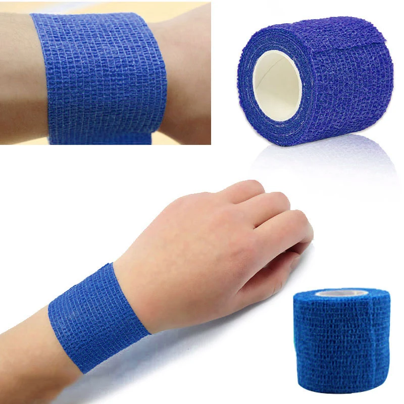 Новый самоклеющийся лодыжки палец забота о мышцах эластичный медицинский бандаж