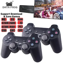 Data Frog Y3 Lite 10000 Games 4K Game Stick TV Video Game Console Wireless Controller for PS1/SNES/SEGA 9 Emulator Retro Console