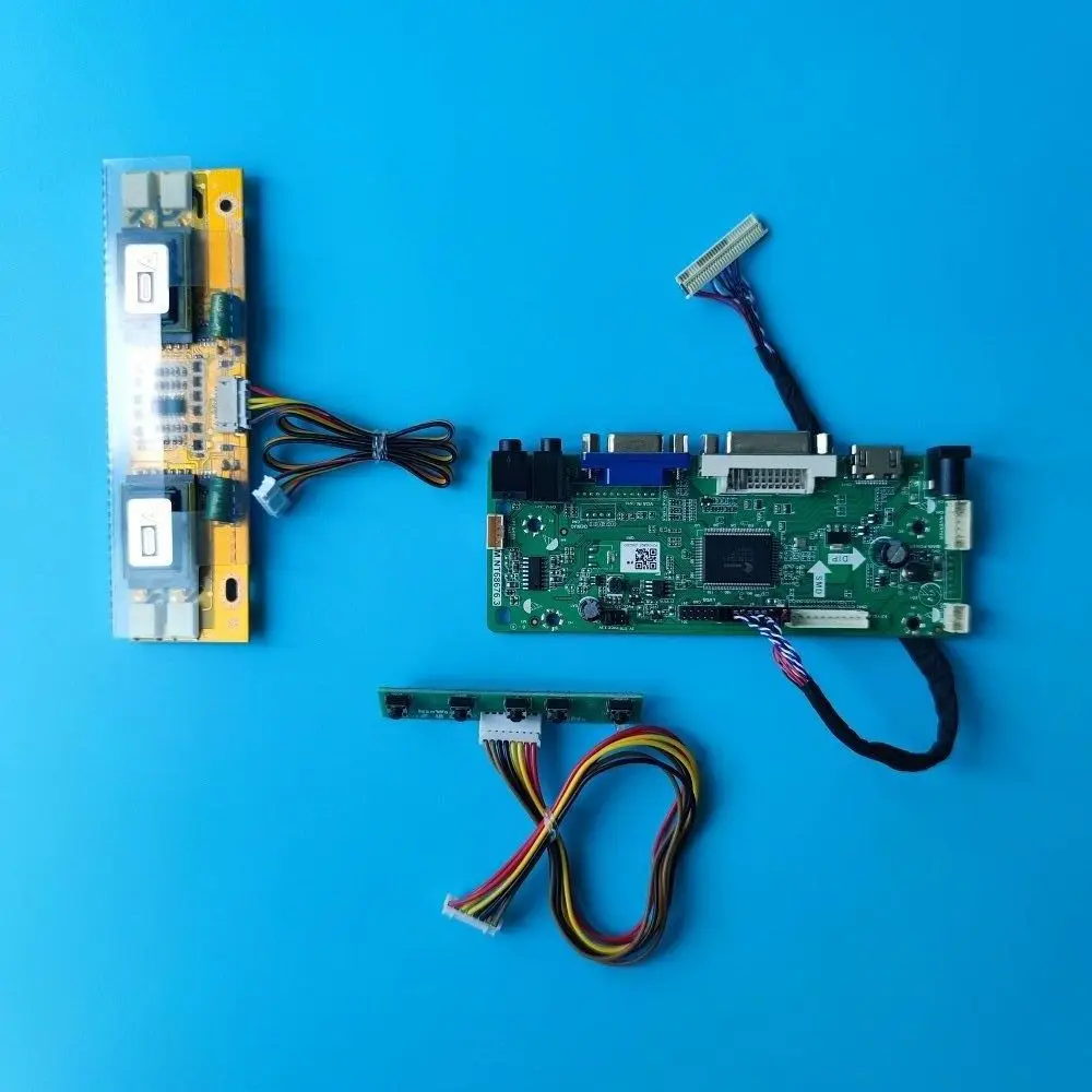 

Комплект для 19 "SVA190WX02TB 1440*900 M.NT68676 60Hz DIY LVDS 30pin 4CCFL драйвер плата контроллера экранная панель VGA DVI