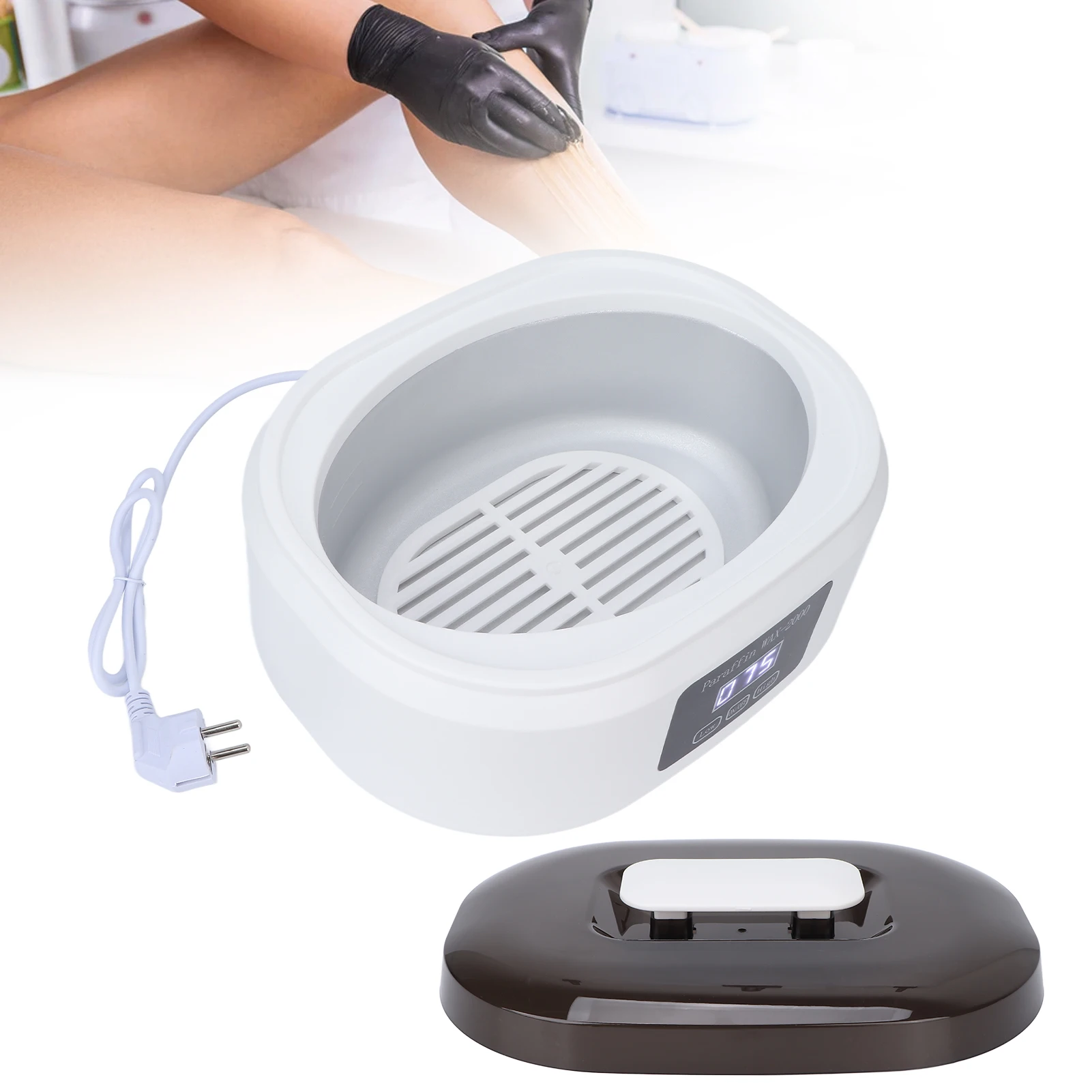 Professional White Wax Warmer Pot Quick Heating Large Capacity Wax