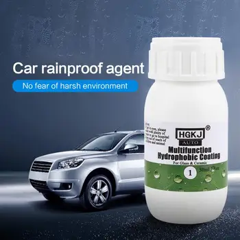 

50ml HGKJ-1 Car rearview mirror Nano Hydrophobic Coating Liquid Glass Waterproof Spray Rainproof For Glass Fabric Cloth TSLM1